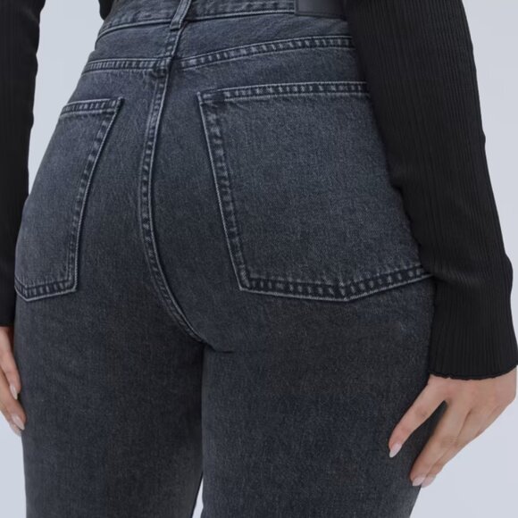 Everlane The '90s Cheeky Hourglass Jean Size 29 in Washed Black, Brand New - Picture 5 of 10